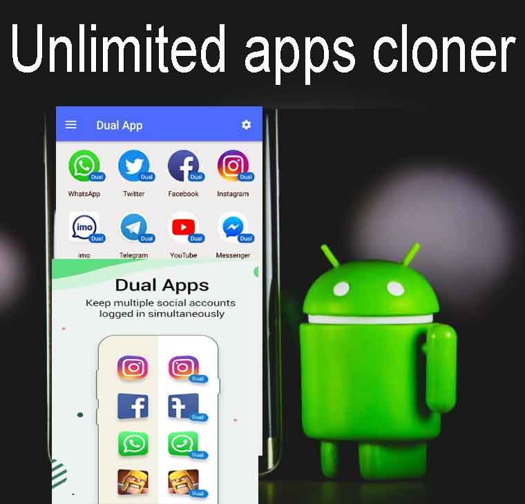 Unlimited apps cloner